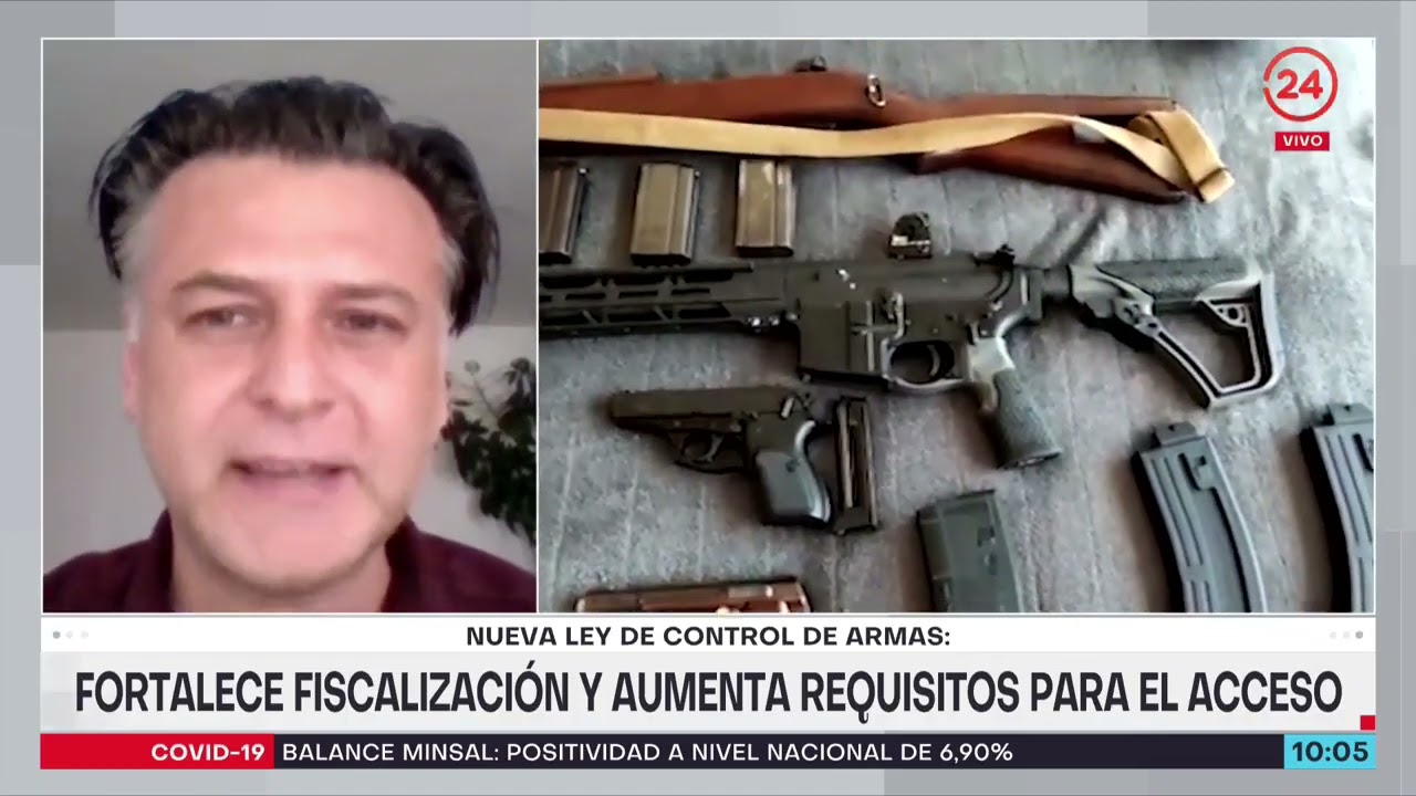 Académico por nueva ley de control de armas: 