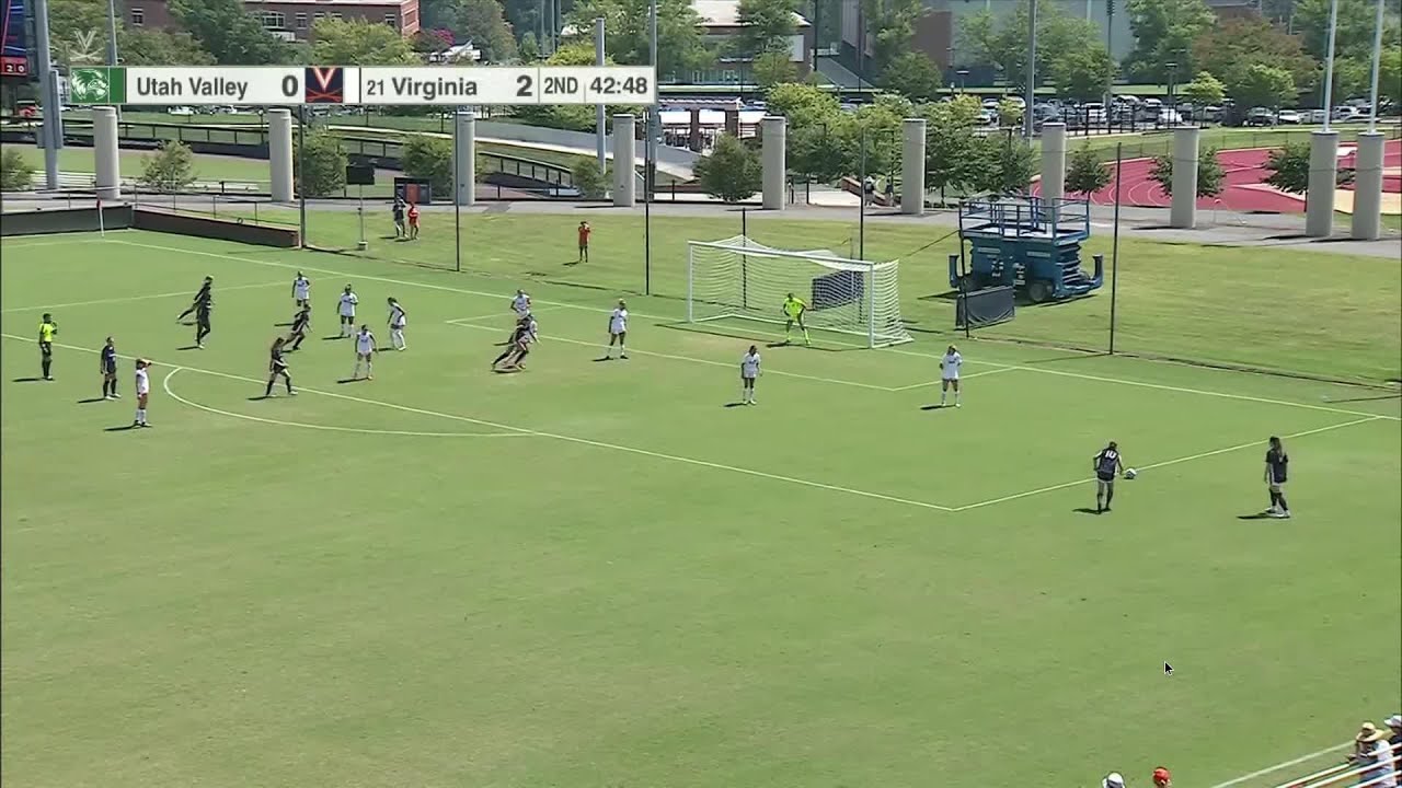 WOMEN'S SOCCER - Virginia vs. Utah Valley Highlights