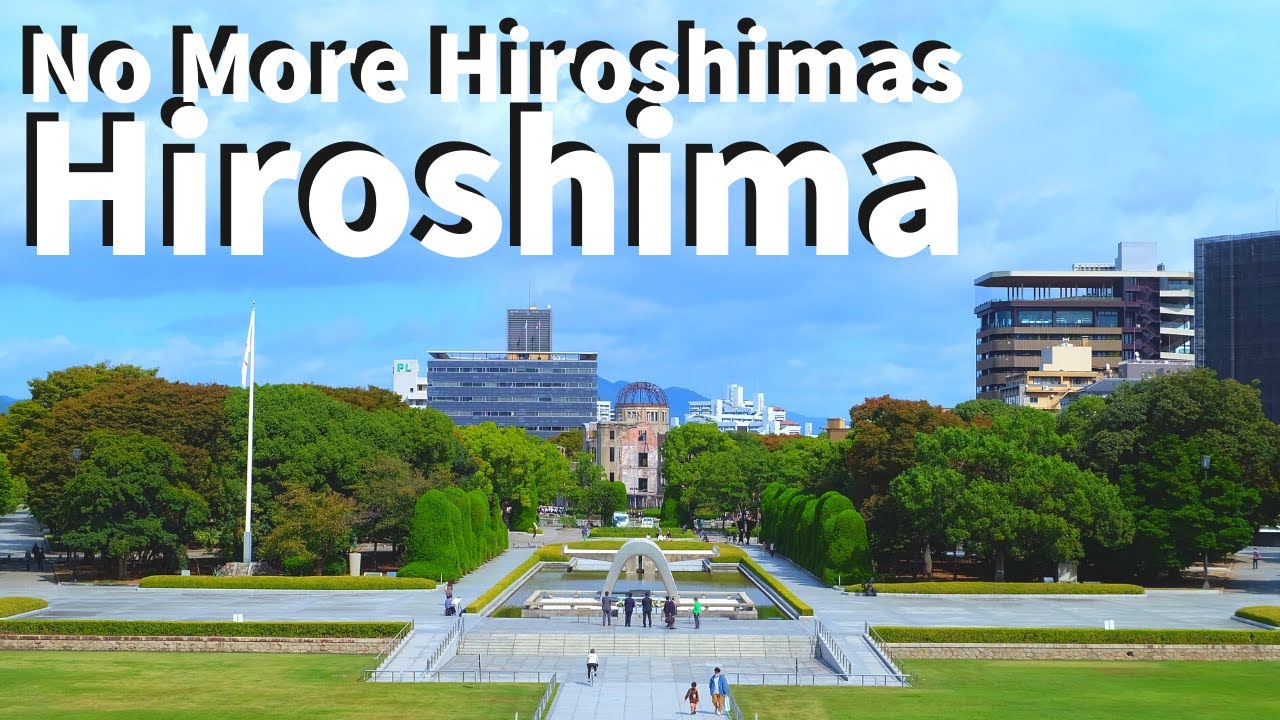 【Hiroshima】Walking at Peace Memorial Museum（World Heritage Site, Peace, Atomic Bomb etc）