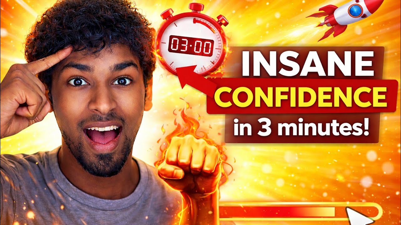 Give me 3 minutes..I’ll make you Dangerously CONFIDENT ( No Fake Motivation )