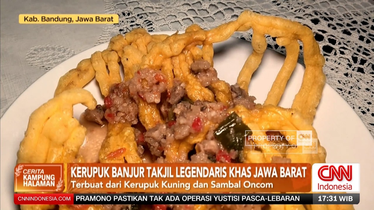 Kerupuk Banjur Takjil Legendaris Khas Jawa Barat