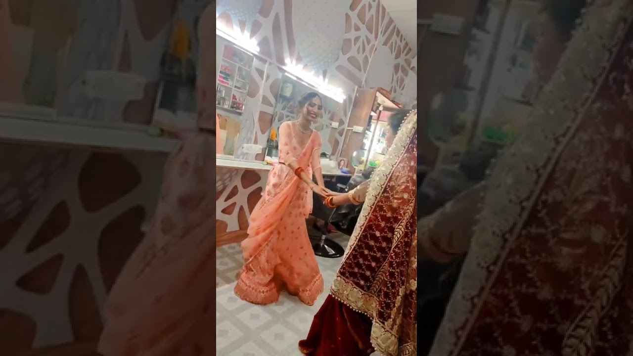 Happiness 🥰🥰🥰🥰#youtubeshorts #shortsvideo #short #makeuptutorial #wedding #shringar-art#bridal