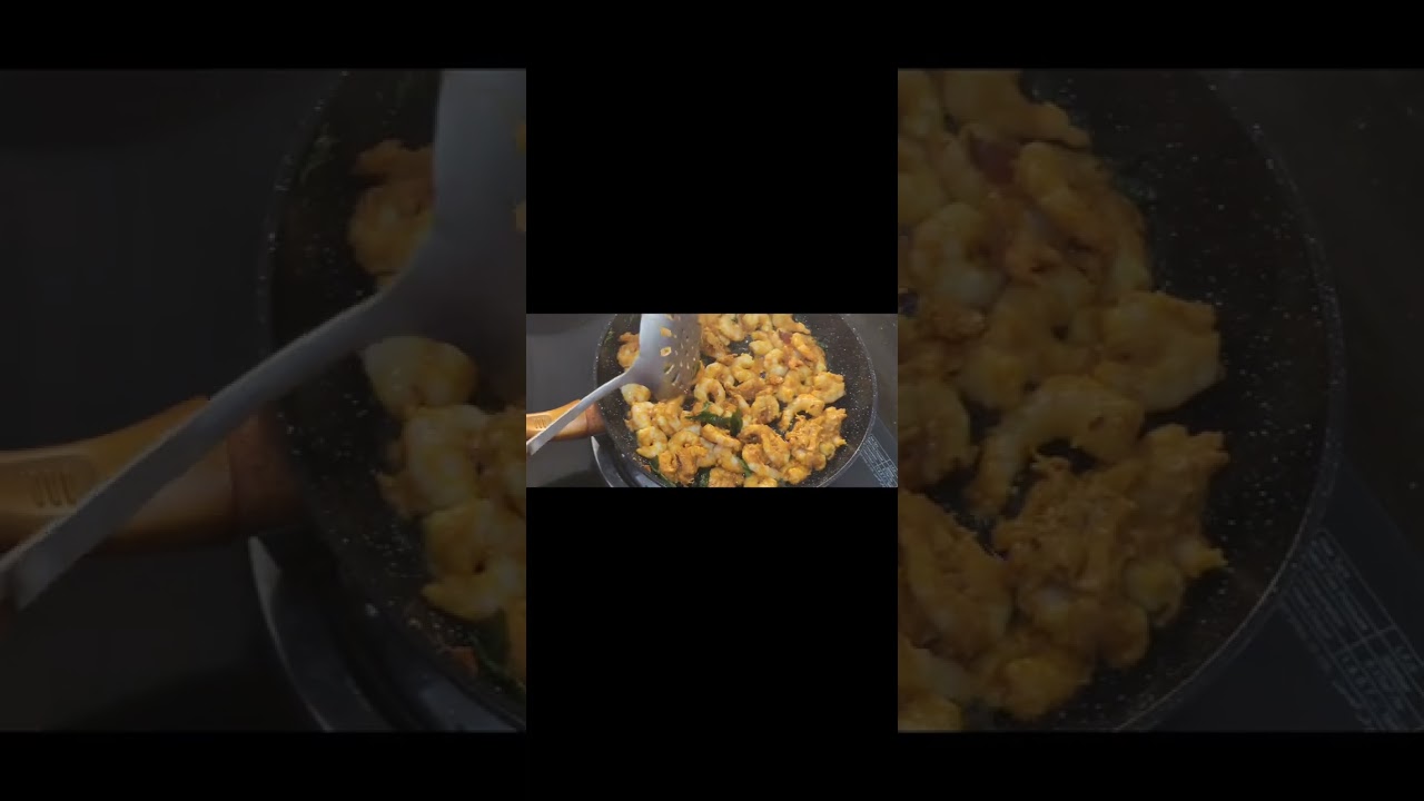 Prawns coconut fry