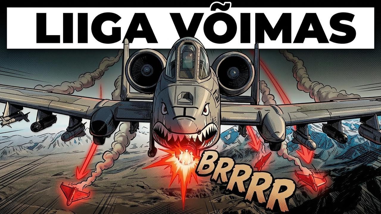 USA A-10 ründas Iraani sellise jõuga, et nad arvasid – maailm saab otsa!