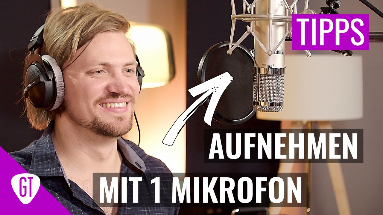 Gitarre und Gesang aufnehmen mit nur einem Mikrofon (Warm Audio 47jr) | Tipps & Tricks