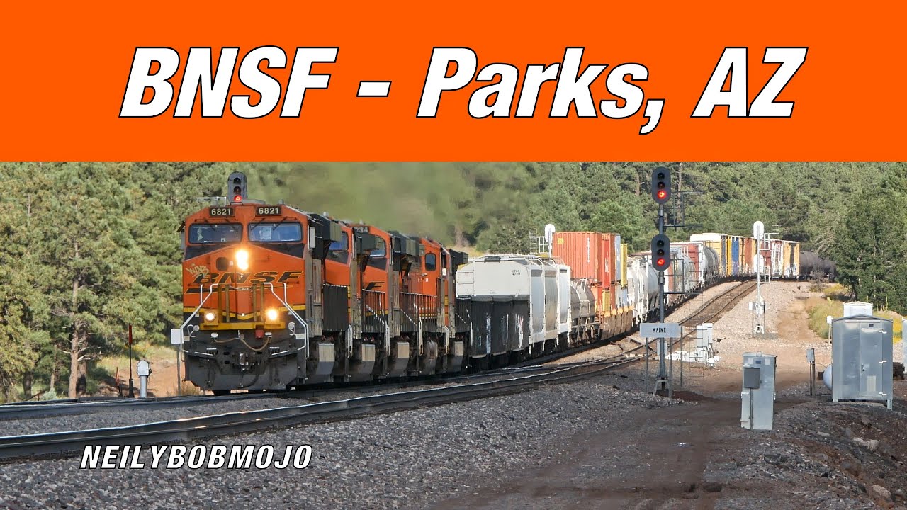 Railfanning BNSF's Southwest Transcon Part 7: Trains at Parks, Arizona