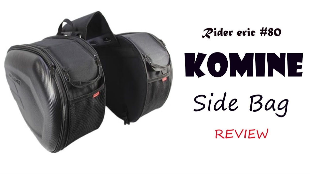 MSX125 라이더에릭 : KOMINE 사이드백 간단 리뷰 【ERIC#80】