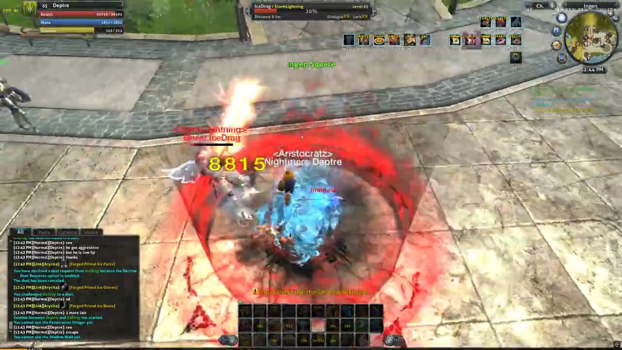 Revolution RaiderZ - Icedrag VS Deptre (Part 2)