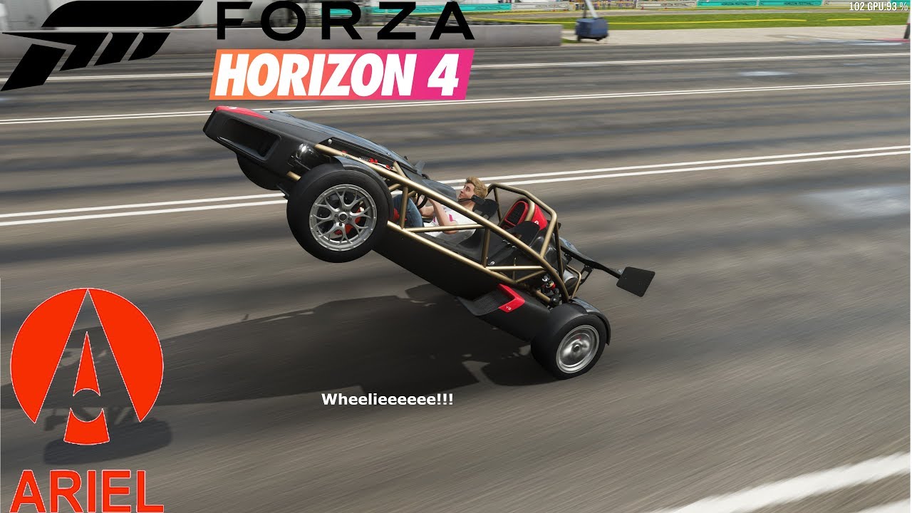 Ariel Atom V8 wheelie tune - Forza Horizon 4