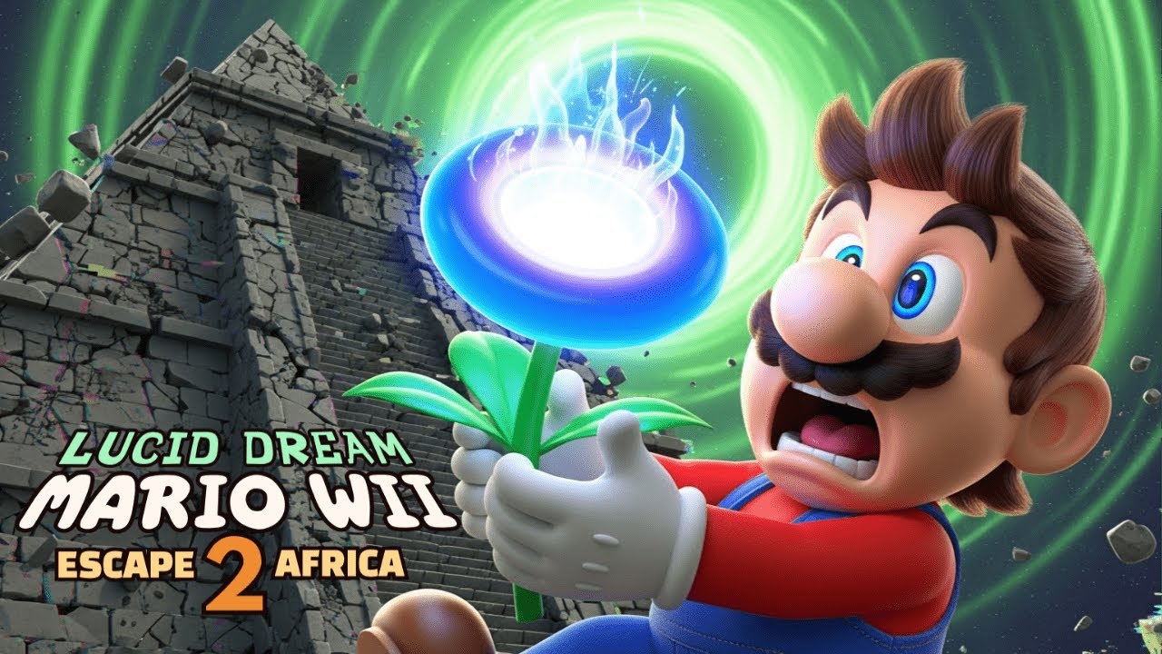 Lucid Dream MARIO WII Escape 2 Africa #6 Walkthrough 100%