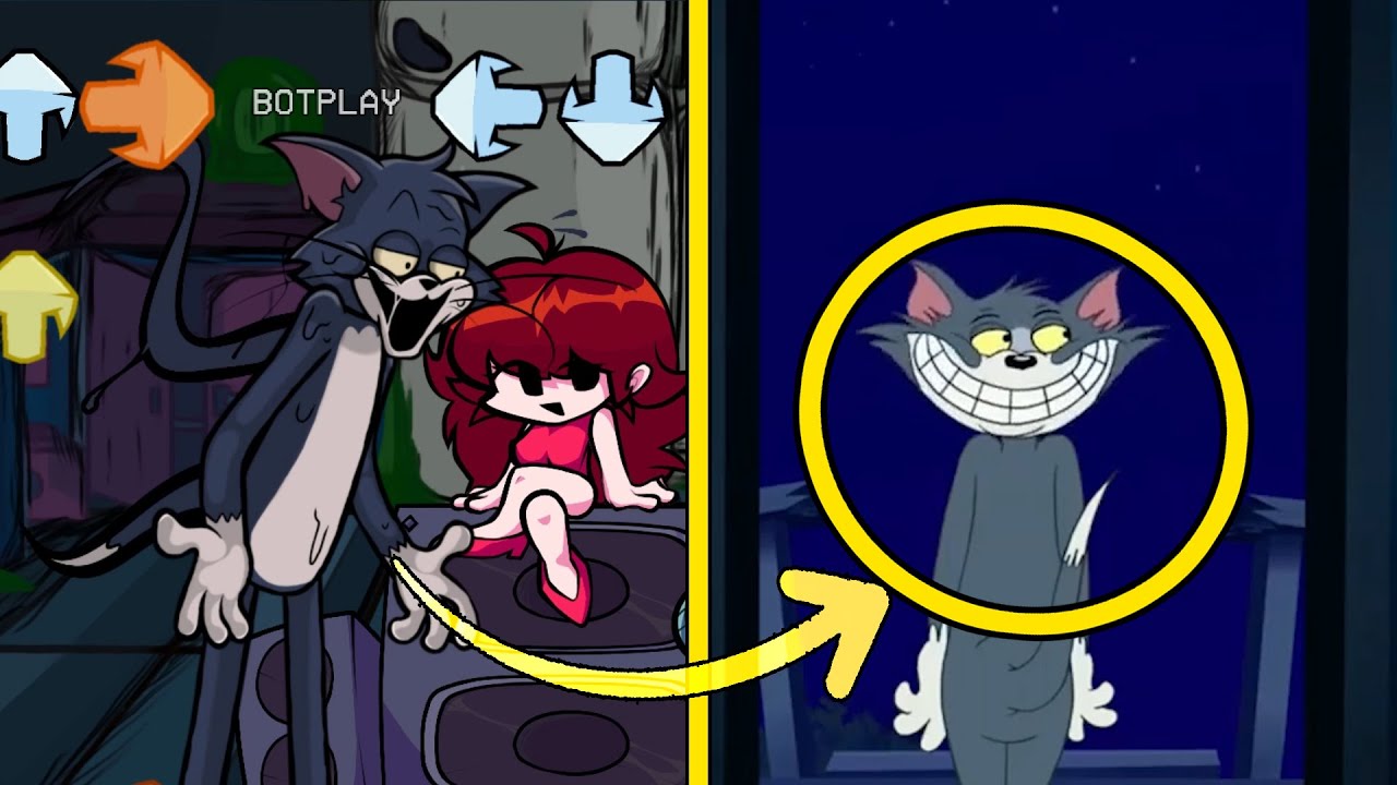 References In FNF VS Jerry 1.5 Update Pt.1 | Tom's Basement Show (Creepypasta)