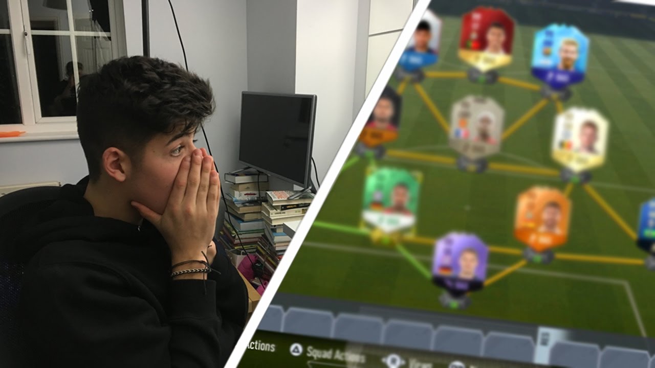 Самое лучшее, что когда-либо случалось с кем-либо в FIFA 17 Ultimate Team😱
