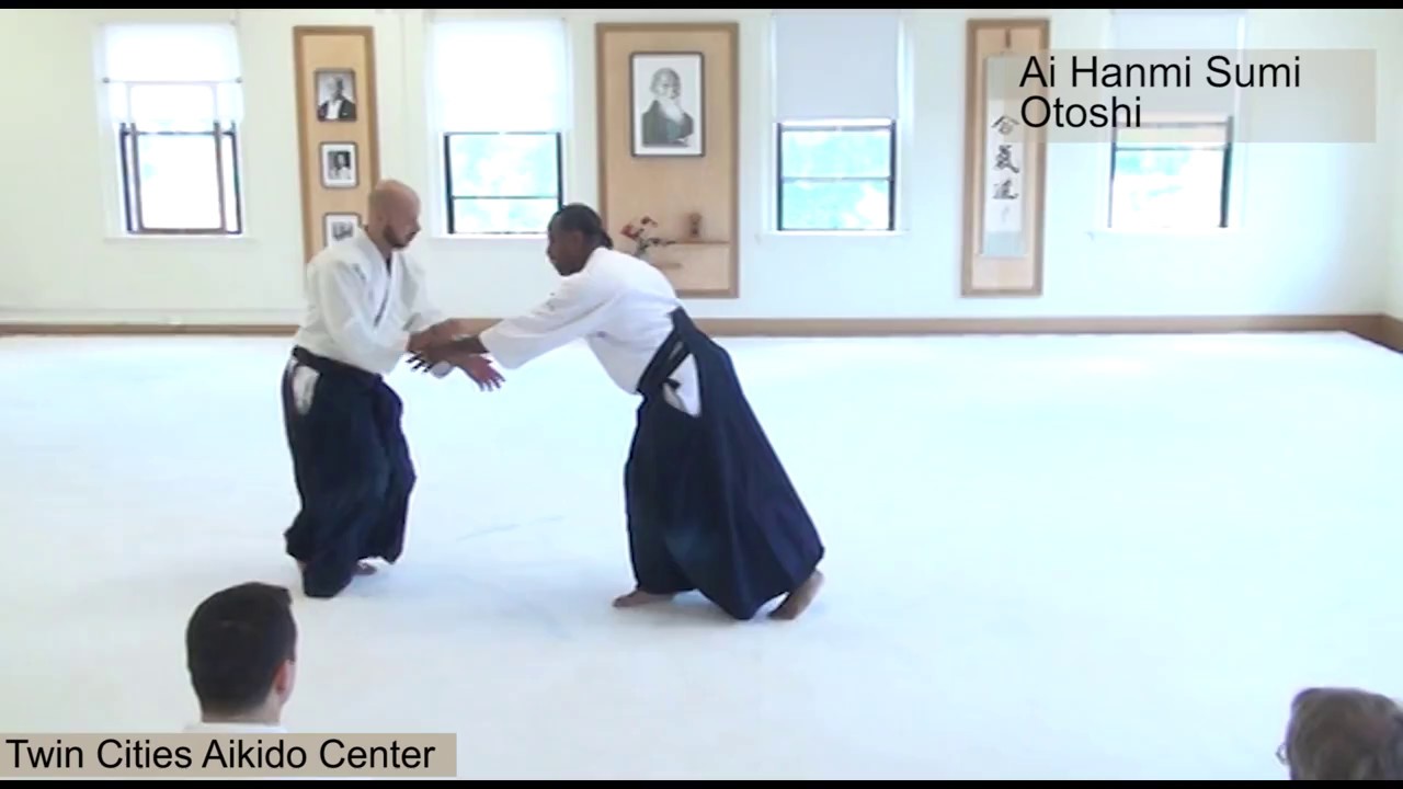 Ai Hanmi Sumi Otoshi  2018 Donovan Waite Shihan at Twin Cities Aikido Center