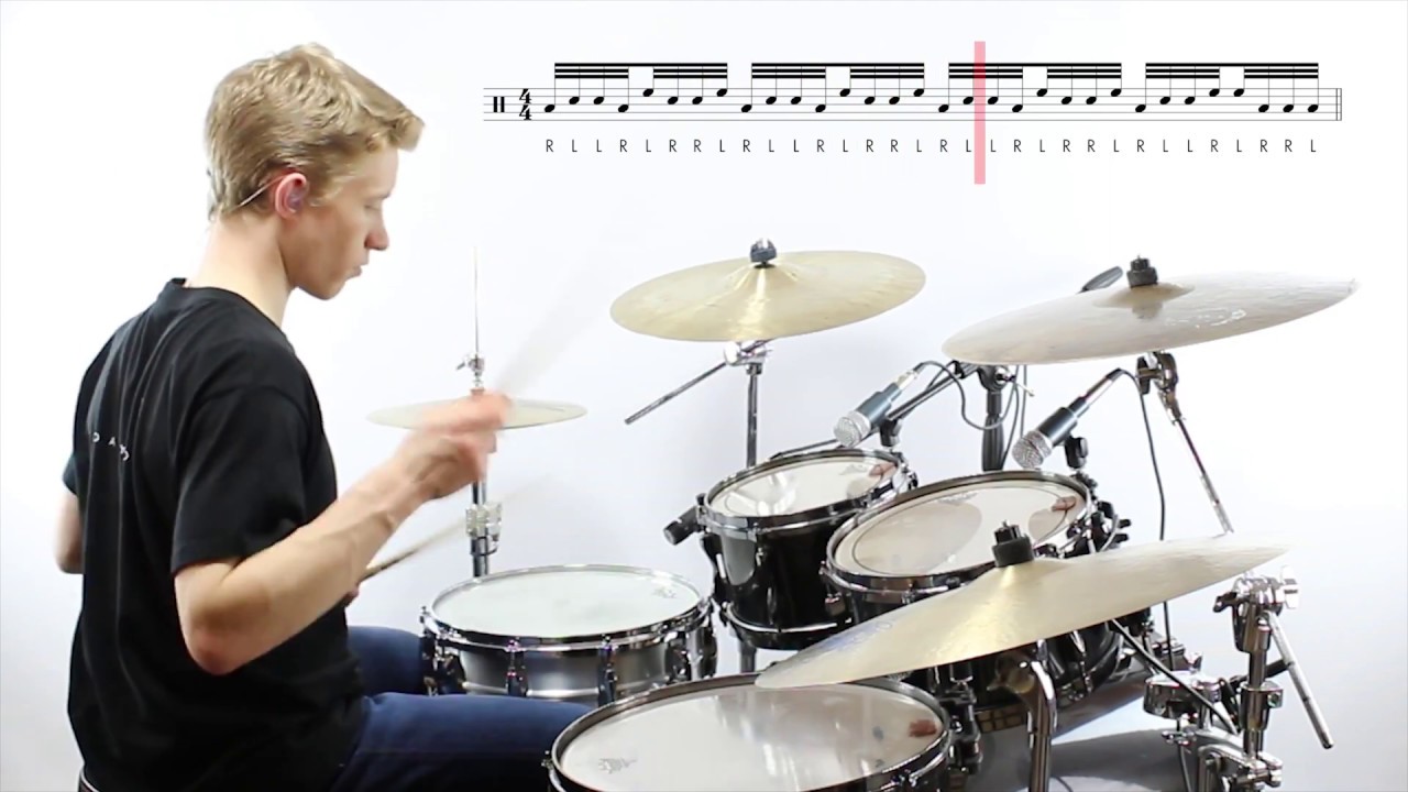 Daily Chops #169 &ndash; Inverted Paradiddle Drum Fill