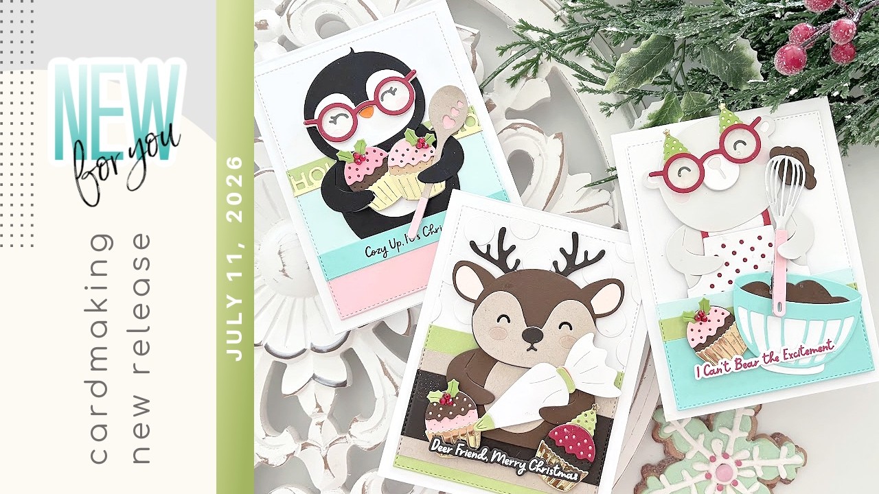 I Mixed These Two Collections... And It Was Perfect! | Cardmaking Spellbinders Spectacular Christmas
