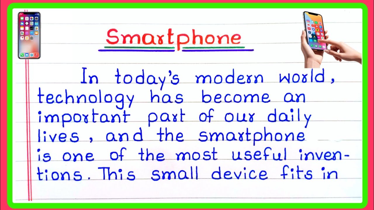 Essay on Smartphones in English/ Smartphone Essay in English/ Smartphone Essay/ Smartphone Paragraph