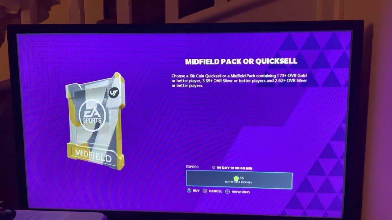 Madden 21 LTD Pull! Midfield Pack luck