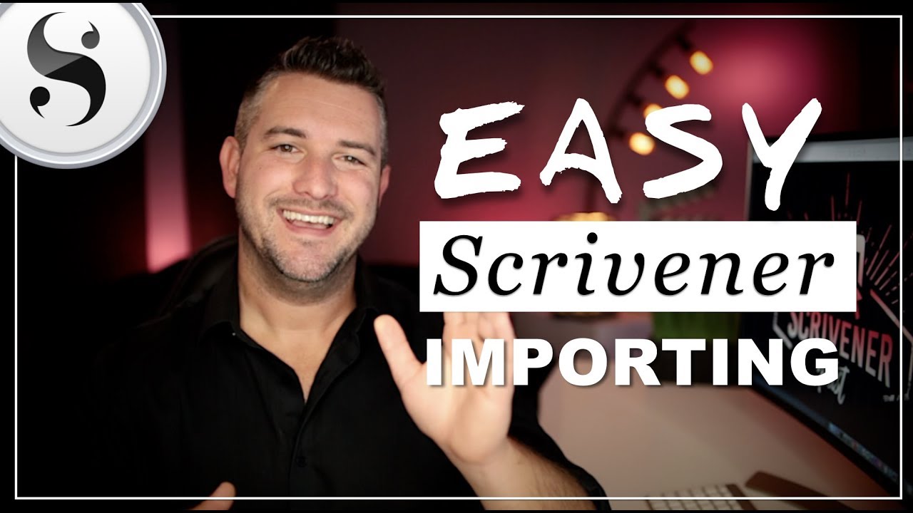 How To Import Your Writing Into Scrivener & Split All Your Chapters With 1 Button // must see!