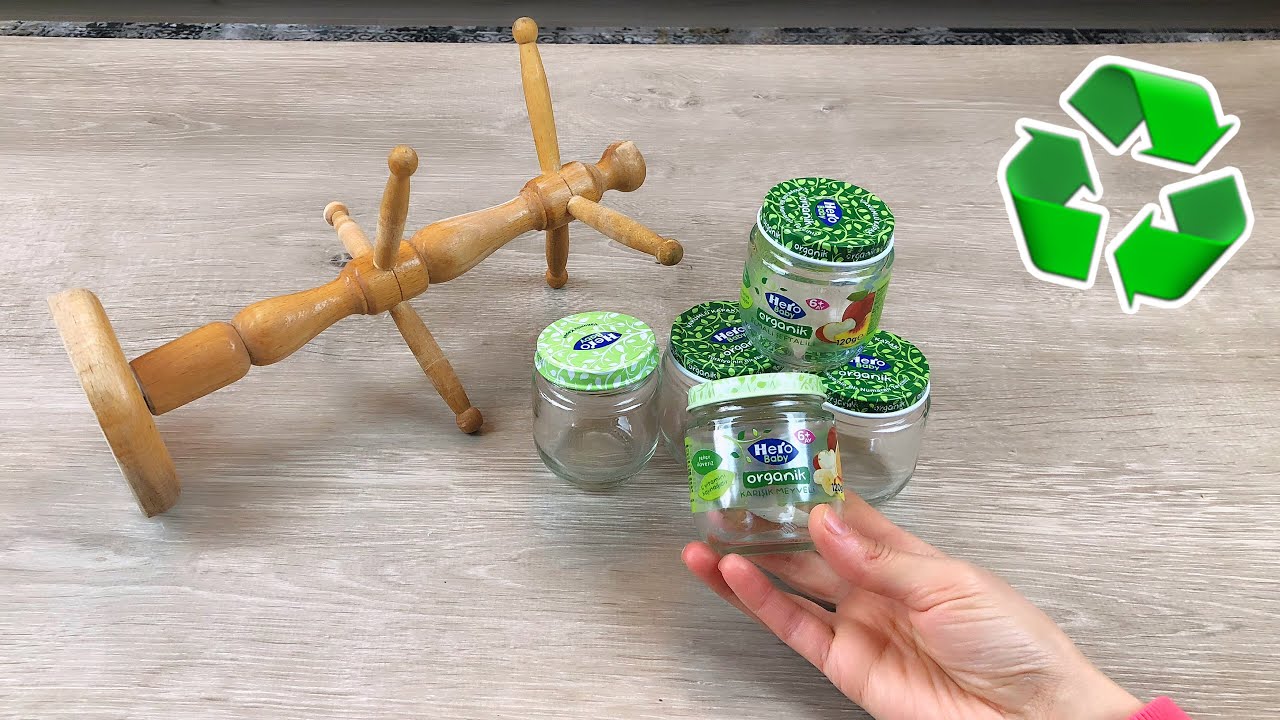 Ты полюбишь! 😍 Я сделал лучшую идею, которую когда-либо делал, с баночками для детского питания