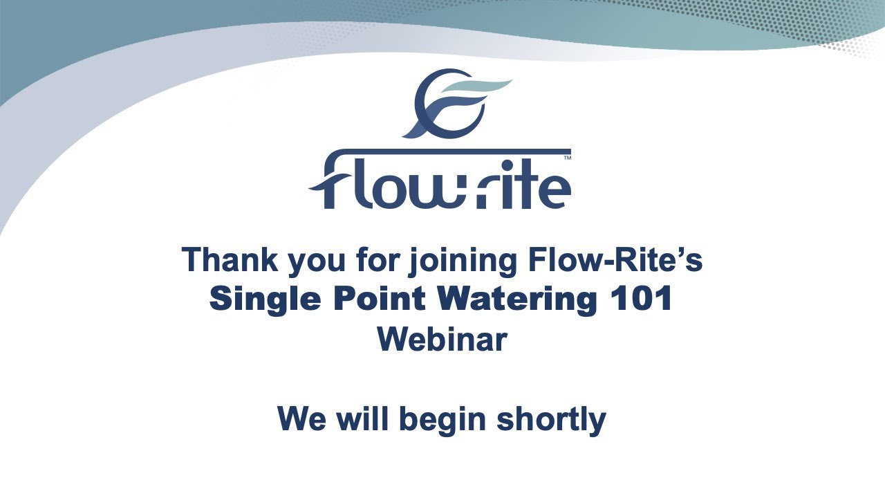 Flow-Rite Controls Webinar