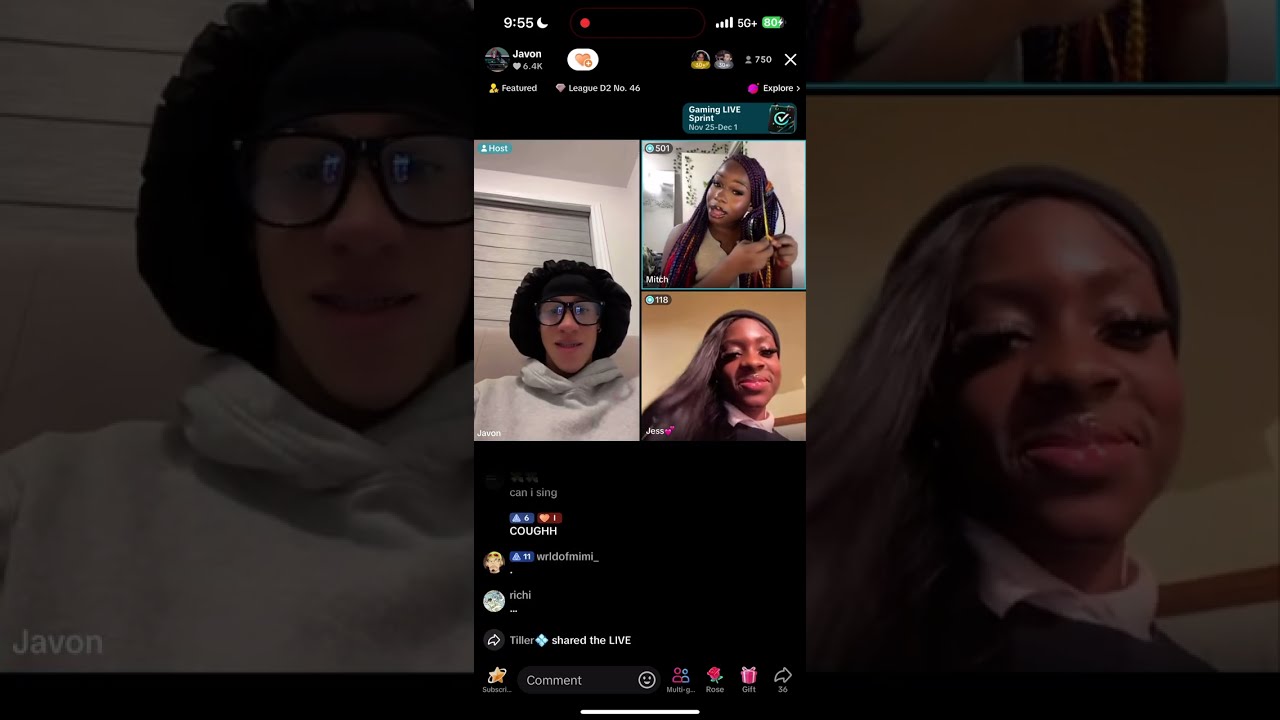 Javon Talent Show TikTok Live Feat. Mitch And Pluto | 11-25-24