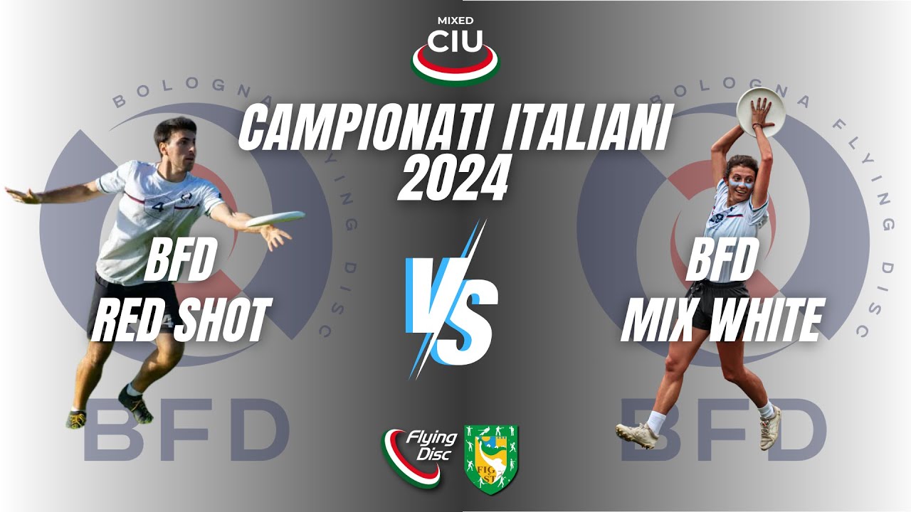 Campionati Italiani Mixed - BFD Red Shot vs BFD Mix White - Serie A