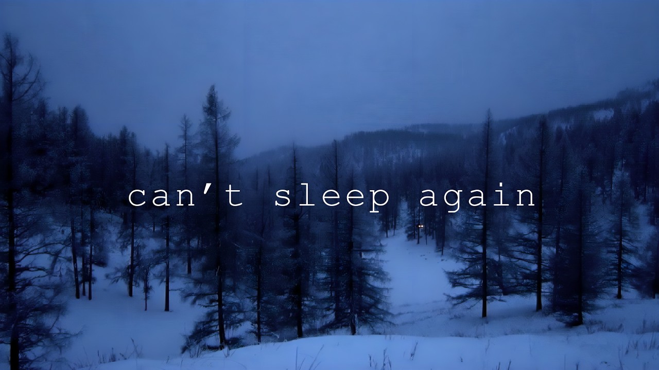 can’t sleep again - ambient music for insomnia (1 hour loop)
