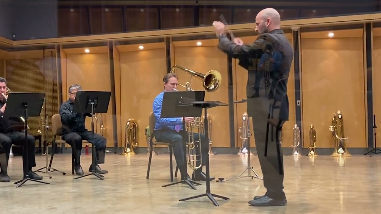 Capriccio for Bass Trombone and Trombone Ensemble
