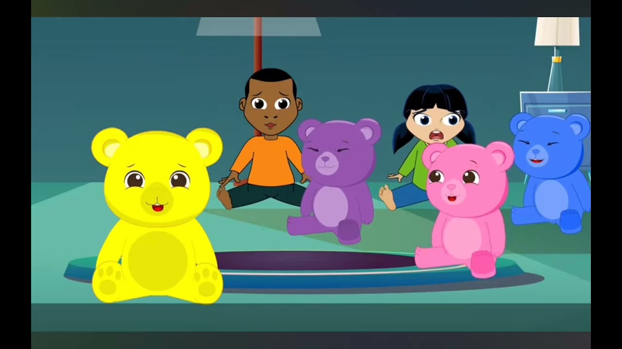 The Countdown Kids Ten in the Bed REVERSED