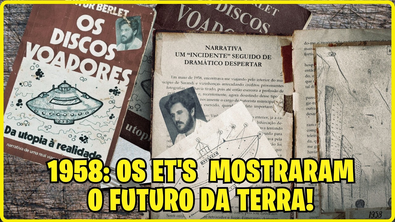 👽 Em 1958 ele contou como seria o futuro do planeta Terra | Caso Artur Berlet