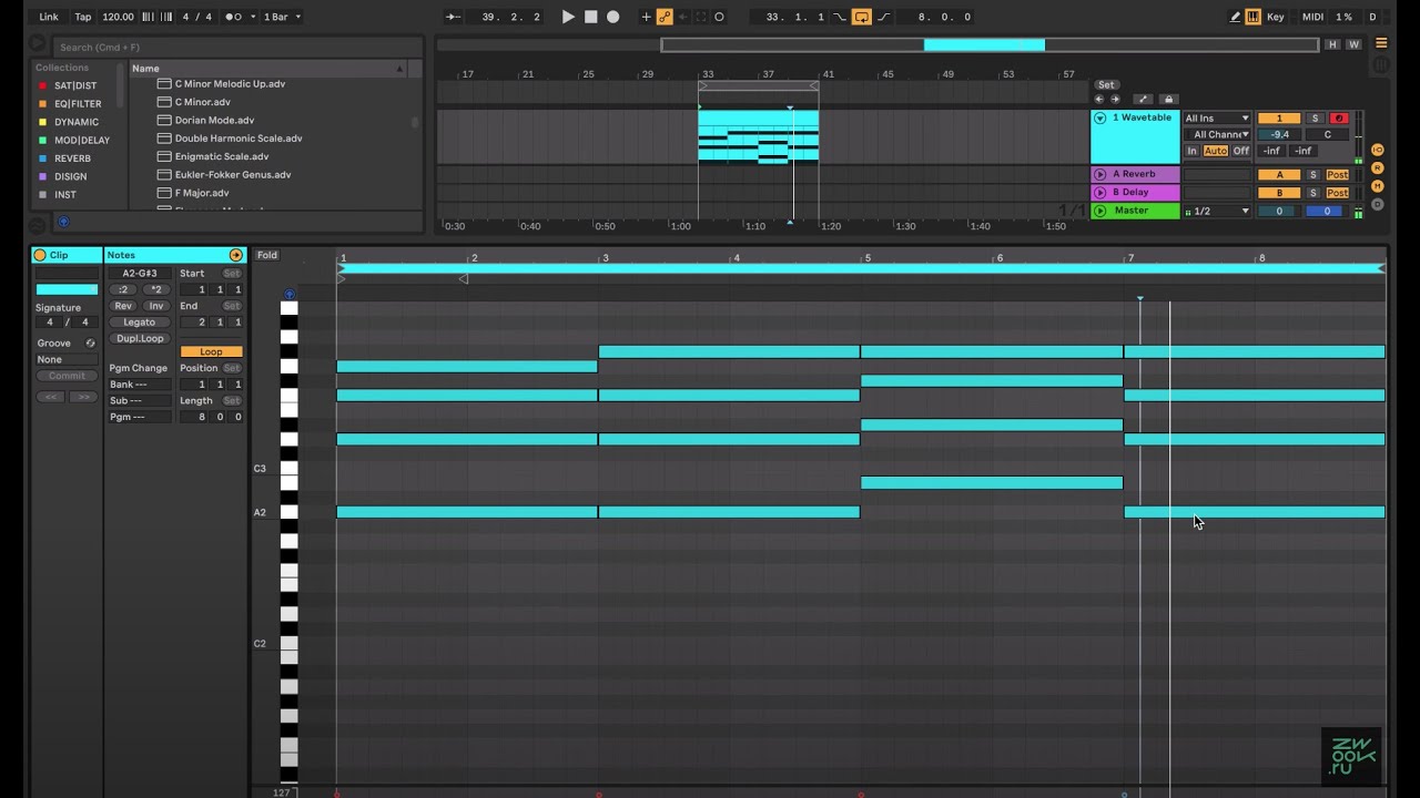 Создание пэдов и гармонии