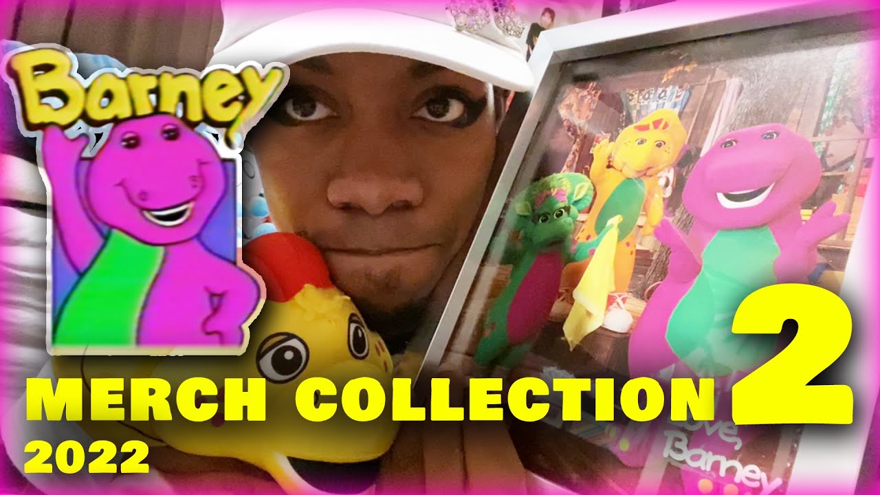 BARNEY Merch Collection 2! (BJ !! Barney Tapes, Postcards and more!) | On Stage
