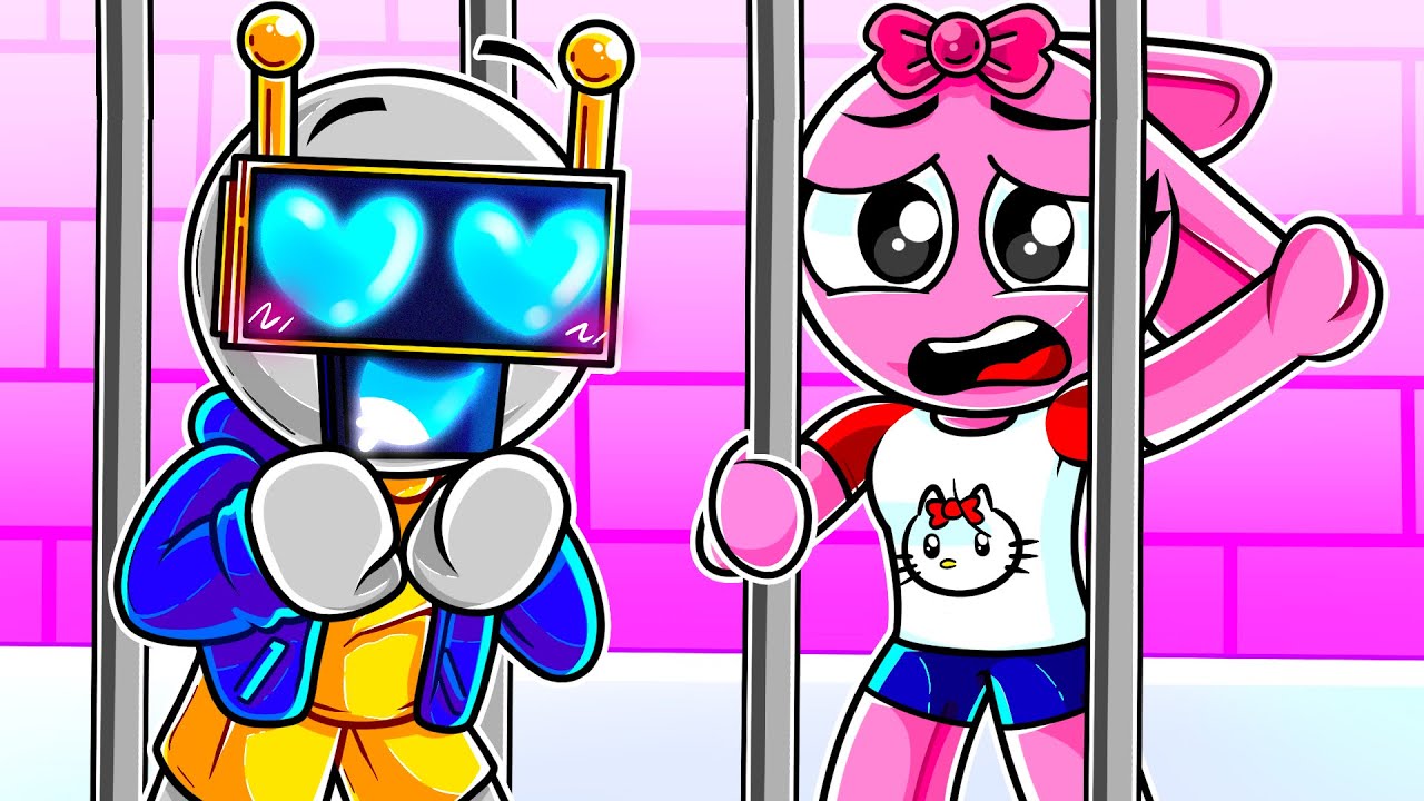 ATRAPADA con MI FAN LOCO en una PRISIÓN de AMOR en Roblox! 😍💕 Incredibox Sprunki