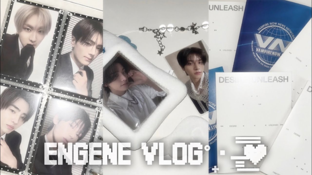 [엔진로그] 내 인생 최대업적: 엔진하기 | 엔진로그 | 앨범깡 | 덕질 브이로그 | 덕질로그 | 엔하이픈 | 엔진 | 포카 | engene vlog | enhypen