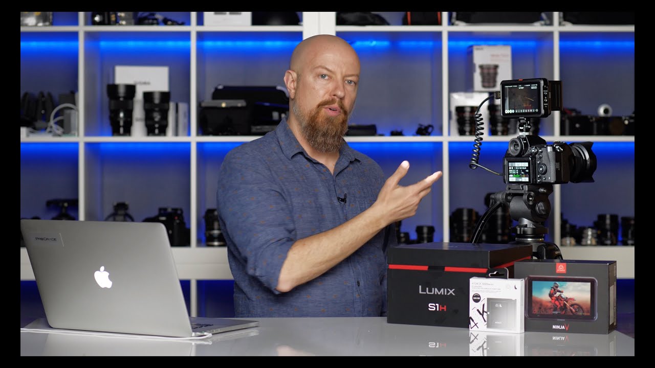 Atomos Academy: настройка ProRes RAW на LUMIX S1H + NINJA V с Photo Joseph