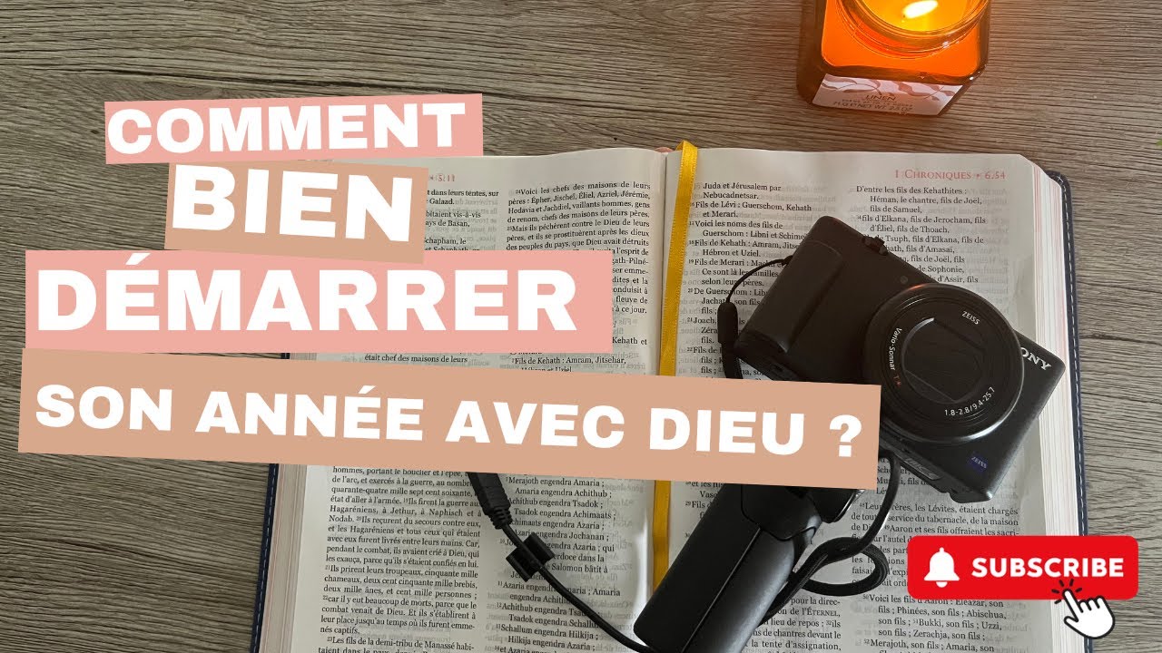 COMMENT BIEN DÉMARRER SON ANNÉE AVEC DIEU?LA BIBLE FEMME À SON ÉCOUTE#jesus #viechrétienne #chrétien