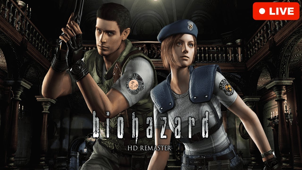 【バイオハザード1#4】今日、多分クリス編終わってジル編に突入する…ハズ‼️若ゴリスと逝く危ない洋館ツアー4日目✈️【※ネタバレ注意】