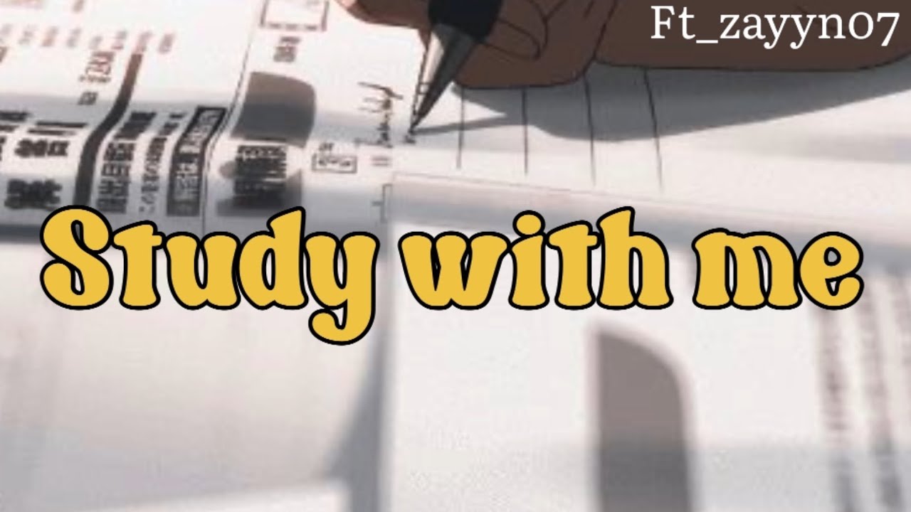 1 HOUR STUDY WITH ME | No Background noise, real time, no break