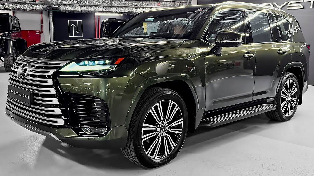 Lexus LX600 2025 года — потрясающий большой спортивный внедорожник!