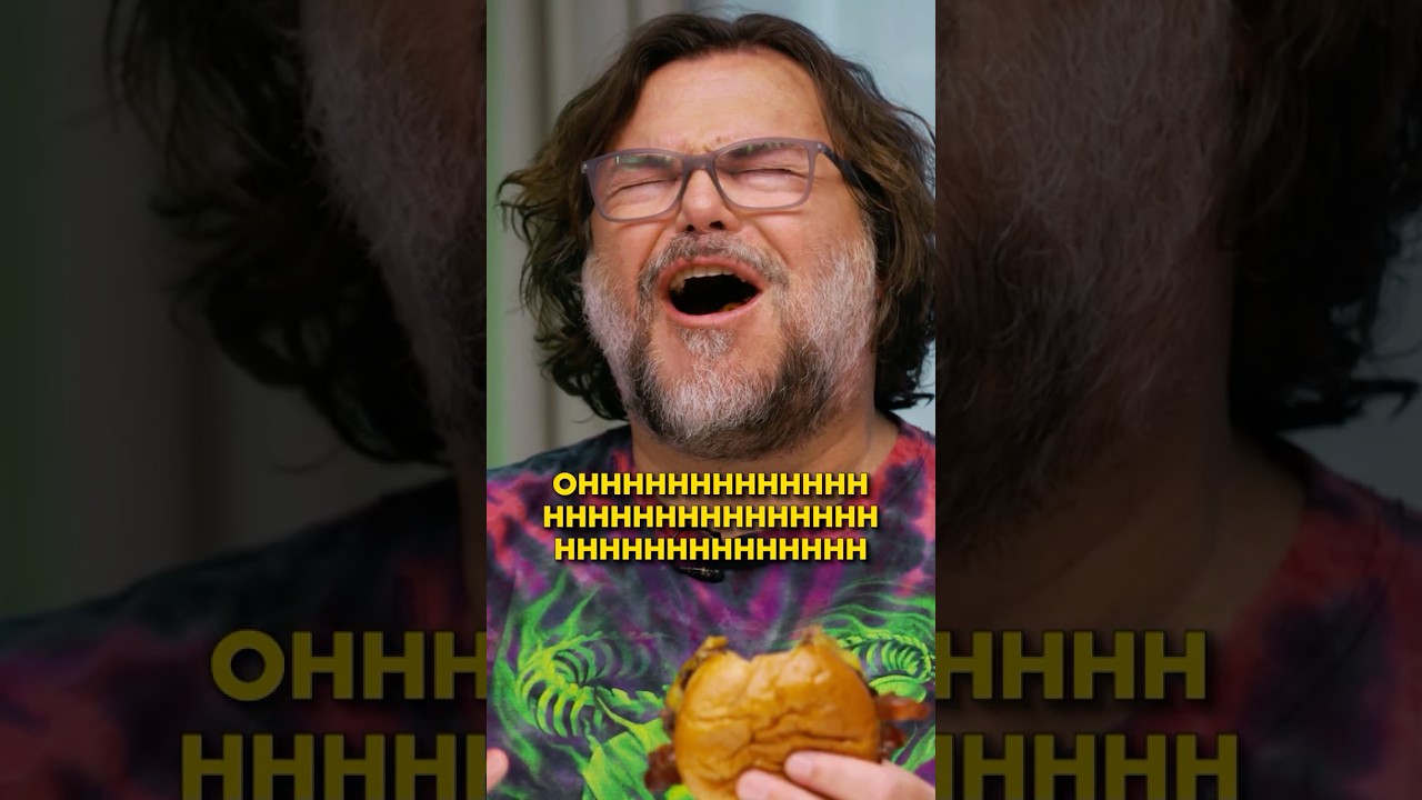 Jack Black tries the BEST Burger in the World!