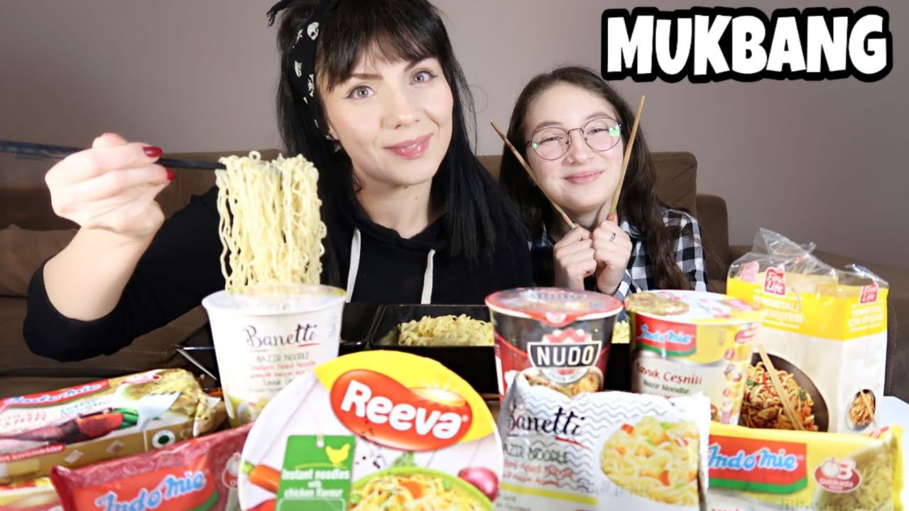 TÜM NOODLE'LARI DENEDİK | En Hızlı Noodle'ı Kim Yedi? En İyi Noodle Hangisi? | Noodle Mukbang Türkçe