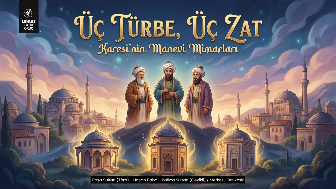 Üç Türbe, Üç Zat | Paşa Sultan (Töm) - Hasan Baba - Ballıca Sultan (Geyikli) / Merkez - Balıkesir