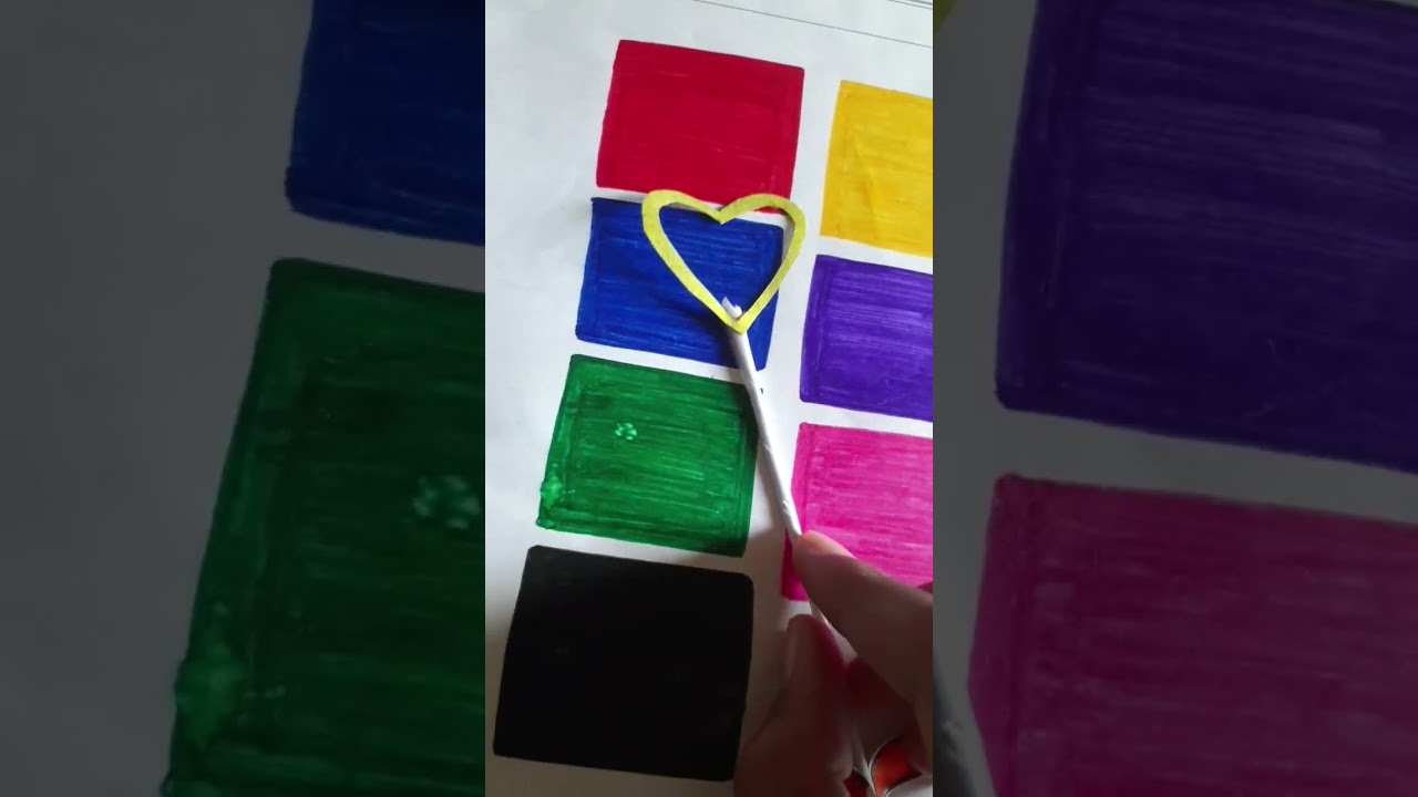 which is your favorite colour? #satisfying #art #catchavibe