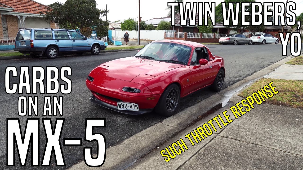 Модификация и вождение Carby MX-5!