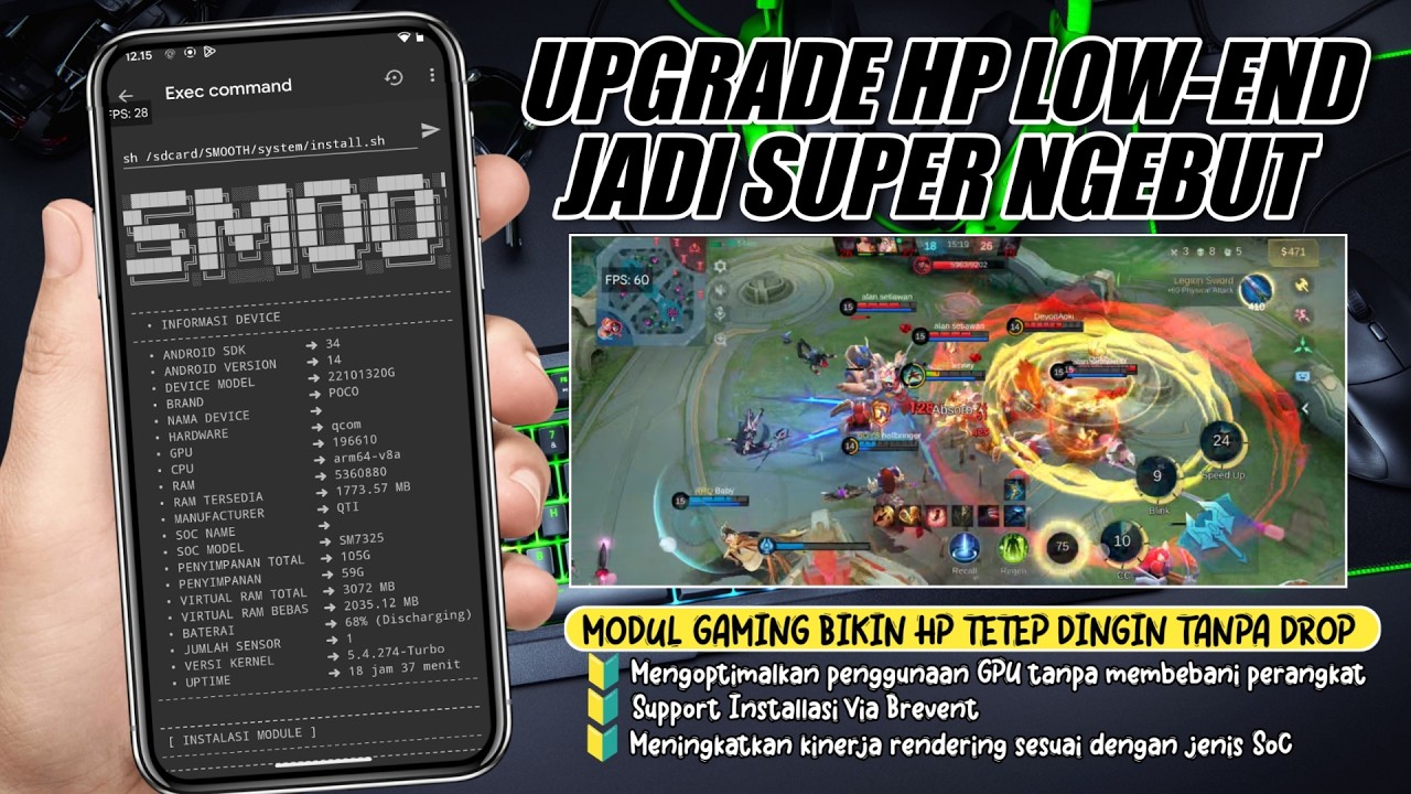 Gila! Cara Upgrade Performance HP Low End Jadi Super Ngebut Tanpa Root!