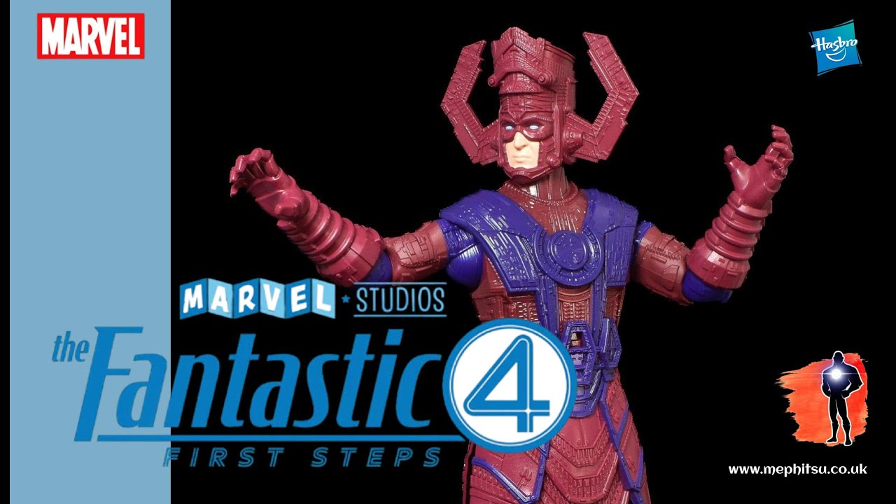 Marvel Titan Hero Series Galactus from Fantastic Four First Steps (and how it looks repainted)