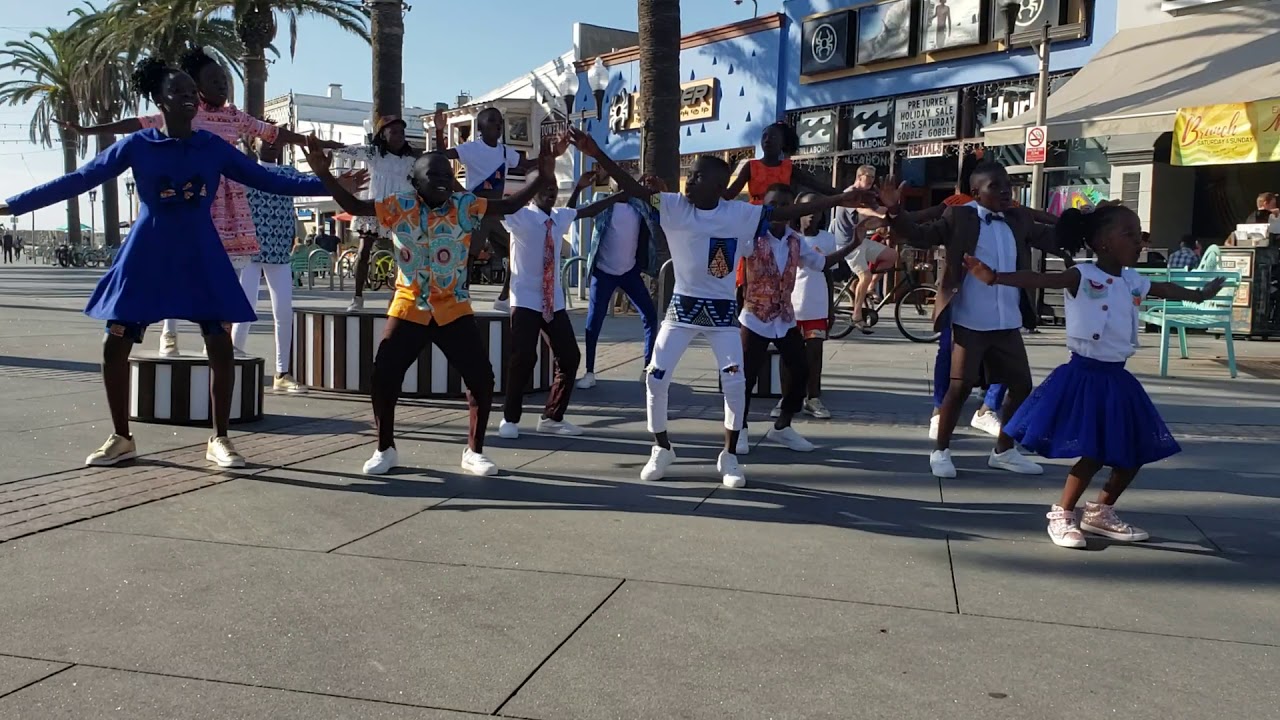 Watoto Children's Choir in Hermosa Beach, California. Easy Reader newspaper Video