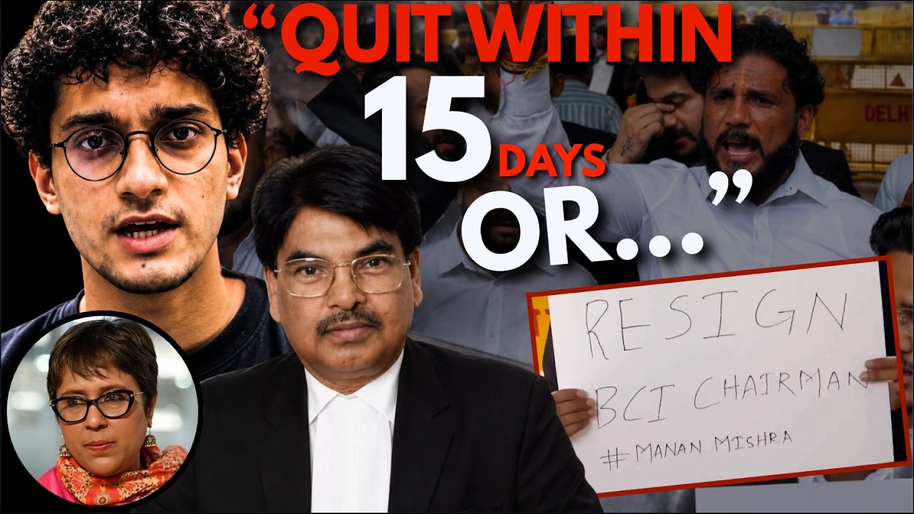CJP vs BCI Chief | NALSAR Row, Nepotism & ₹150 Crore Fund Charges | Mishra Under Fire | Barkha