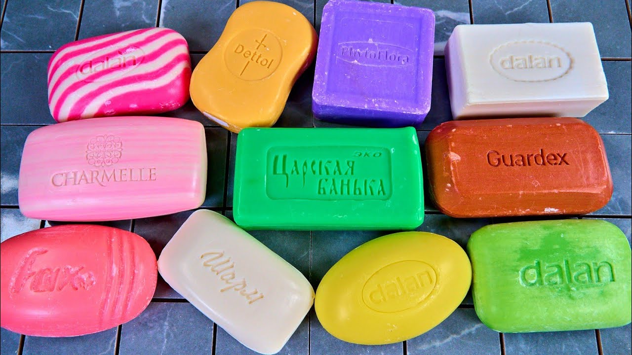 ASMR SOAP | Dry Soap cutting| Soap Carving | No Talking | 4K