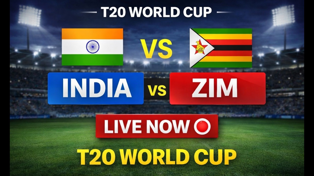 Abhiseo is live! IND vs ZIM Live Match Today